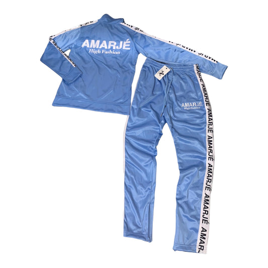 Unisex Sky Blue Tracksuit